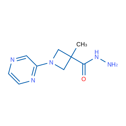 3-Methyl-1-(pyrazin-2-yl)azetidine-3-carbohydrazide 1g