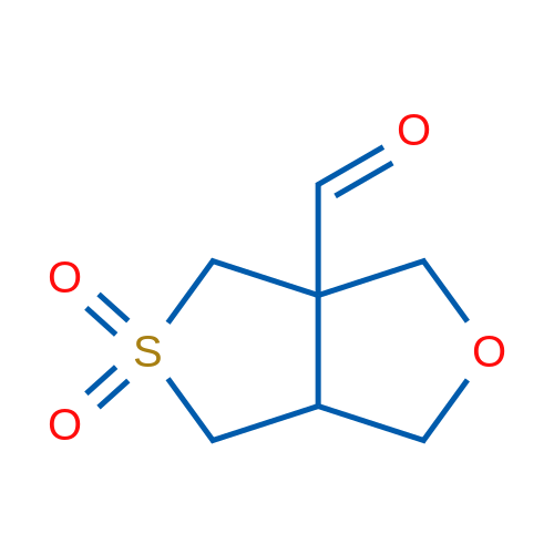 Dihydro-1H,3H-thieno[3,4-c]furan-3a(4H)-carbaldehyde 5,5-dioxide 1g