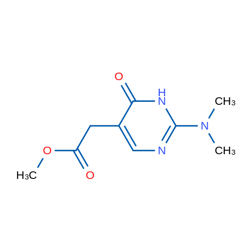 Methyl 2-[2-(dimethylamino)-6-oxo-1,6-dihydropyrimidin-5-yl]acetate 1g