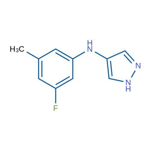 N-(3-Fluoro-5-methylphenyl)-1H-pyrazol-4-amine 1g