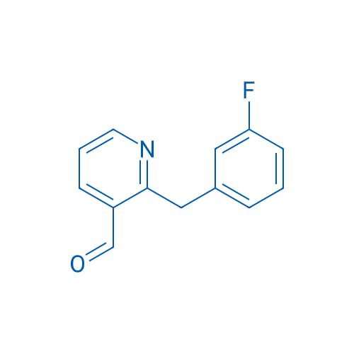 2-[(3-Fluorophenyl)methyl]pyridine-3-carbaldehyde 1g