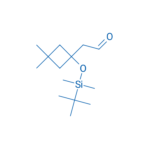 2-{1-[(tert-butyldimethylsilyl)oxy]-3,3-dimethylcyclobutyl}acetaldehyde 1g
