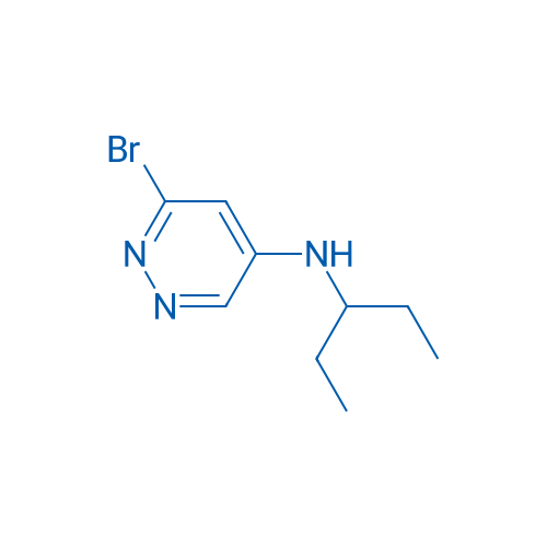 6-Bromo-N-(pentan-3-yl)pyridazin-4-amine 100mg