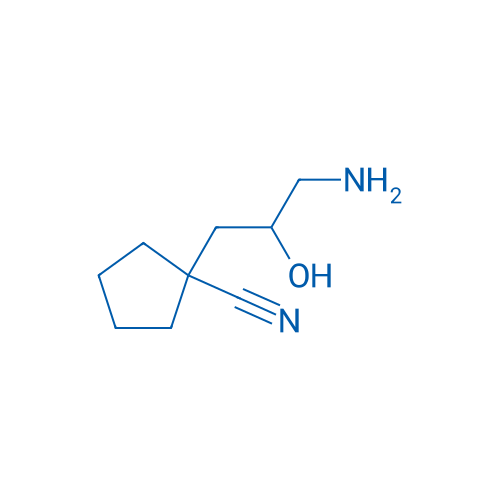 1-(3-Amino-2-hydroxypropyl)cyclopentane-1-carbonitrile 1g