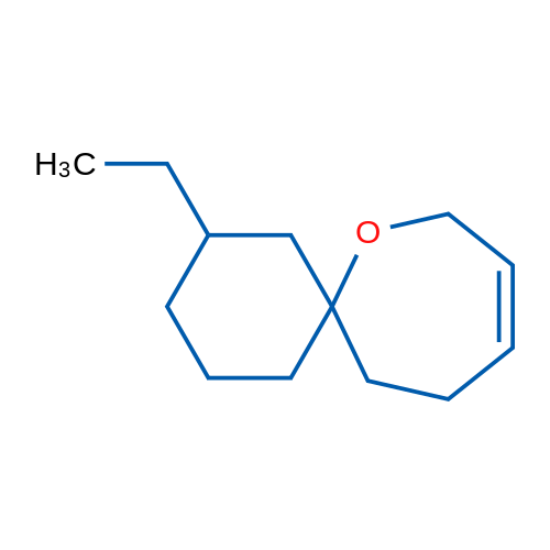 2-Ethyl-7-oxaspiro[5.6]dodec-9-ene 1g