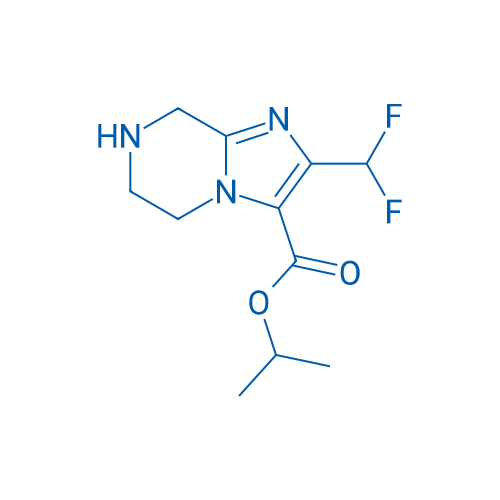 Propan-2-yl 2-(difluoromethyl)-5H,6H,7H,8H-imidazo[1,2-a]pyrazine-3-carboxylate 1g
