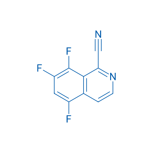 5,7,8-Trifluoroisoquinoline-1-carbonitrile 1g
