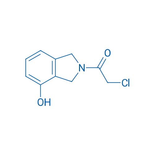 2-Chloro-1-(4-hydroxy-2,3-dihydro-1H-isoindol-2-yl)ethan-1-one 100mg