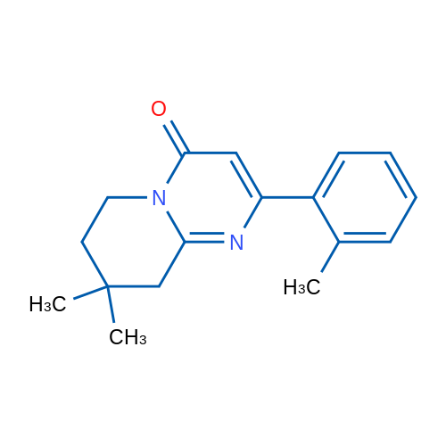 8,8-Dimethyl-2-(2-methylphenyl)-4H,6H,7H,8H,9H-pyrido[1,2-a]pyrimidin-4-one 1g