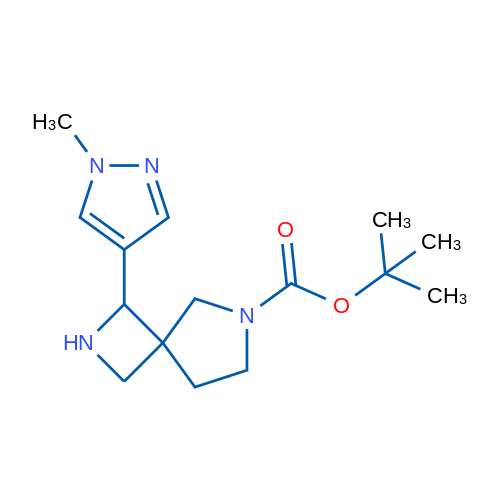 tert-Butyl 1-(1-methyl-1H-pyrazol-4-yl)-2,6-diazaspiro[3.4]octane-6-carboxylate 1g