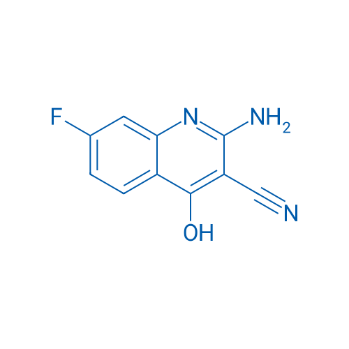 2-Amino-7-fluoro-4-hydroxyquinoline-3-carbonitrile 5g