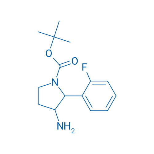 tert-Butyl 3-amino-2-(2-fluorophenyl)pyrrolidine-1-carboxylate 1g