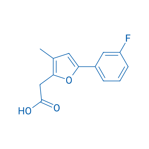 2-[5-(3-Fluorophenyl)-3-methylfuran-2-yl]acetic acid 1g