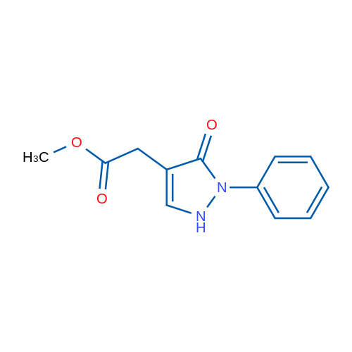Methyl 2-(3-oxo-2-phenyl-2,3-dihydro-1H-pyrazol-4-yl)acetate 1g