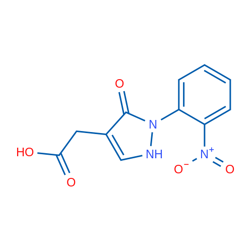 2-[2-(2-Nitrophenyl)-3-oxo-2,3-dihydro-1H-pyrazol-4-yl]acetic acid 1g