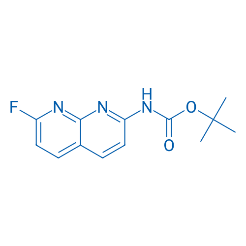 tert-Butyl N-(7-fluoro-1,8-naphthyridin-2-yl)carbamate 5g