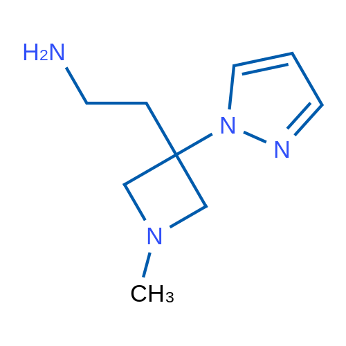 2-[1-Methyl-3-(1H-pyrazol-1-yl)azetidin-3-yl]ethan-1-amine 1g