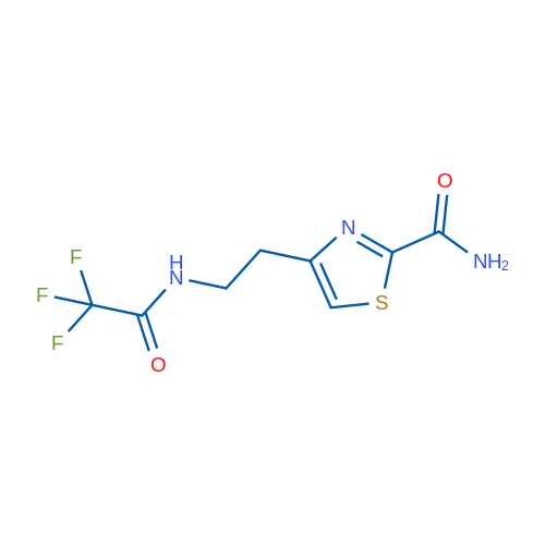 4-[2-(Trifluoroacetamido)ethyl]-1,3-thiazole-2-carboxamide 1g