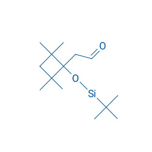 2-{1-[(tert-butyldimethylsilyl)oxy]-2,2,4,4-tetramethylcyclobutyl}acetaldehyde 1g