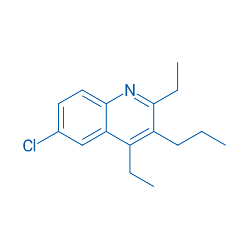 6-Chloro-2,4-diethyl-3-propylquinoline 1g