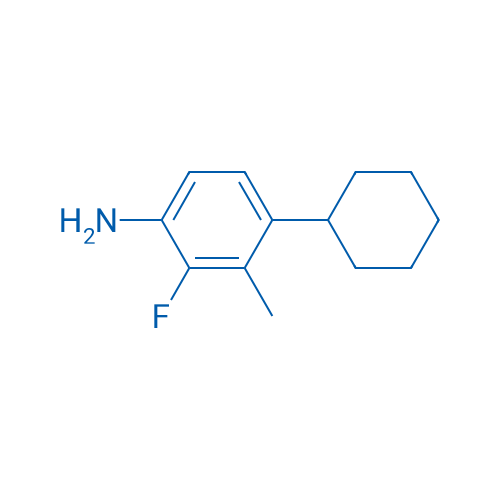 4-Cyclohexyl-2-fluoro-3-methylaniline 1g