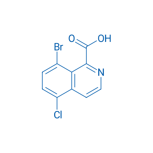 8-Bromo-5-chloroisoquinoline-1-carboxylic acid 1g