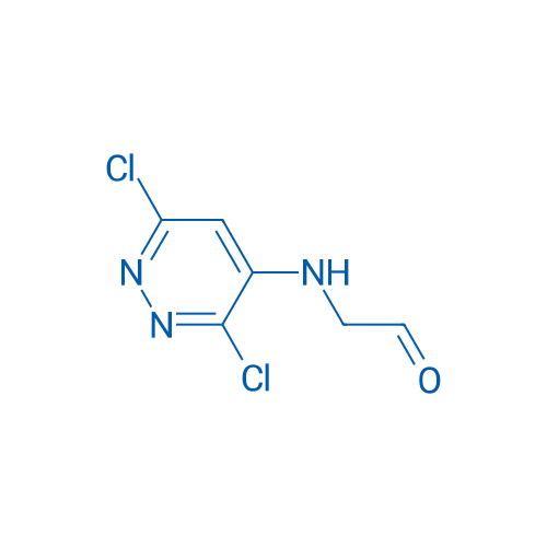 2-((3,6-Dichloropyridazin-4-yl)amino)acetaldehyde 1g