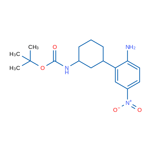 tert-Butyl N-[3-(2-amino-5-nitrophenyl)cyclohexyl]carbamate 1g