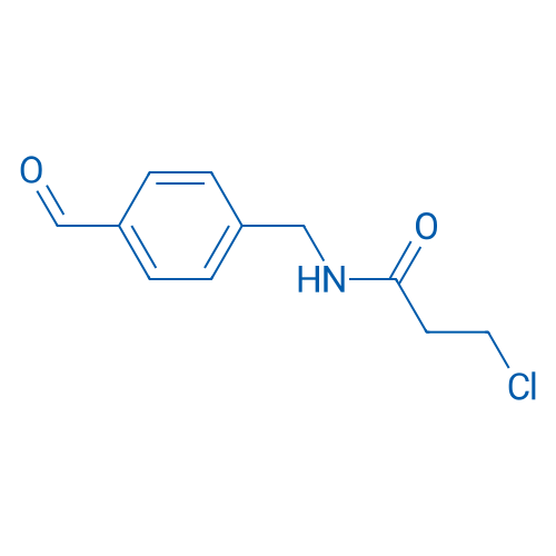 3-Chloro-N-[(4-formylphenyl)methyl]propanamide 1g