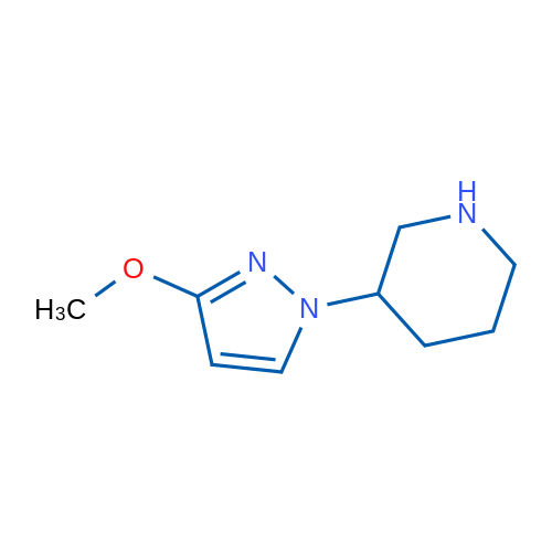 3-(3-Methoxy-1H-pyrazol-1-yl)piperidine 1g