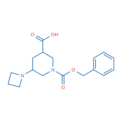 5-(Azetidin-1-yl)-1-[(benzyloxy)carbonyl]piperidine-3-carboxylic acid 1g