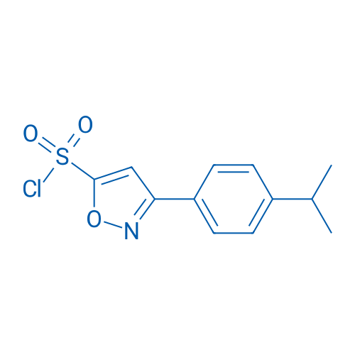 3-[4-(Propan-2-yl)phenyl]-1,2-oxazole-5-sulfonyl chloride 1g