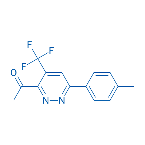 1-[6-(4-Methylphenyl)-4-(trifluoromethyl)pyridazin-3-yl]ethan-1-one 1g