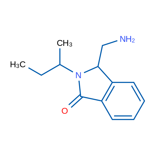 3-(Aminomethyl)-2-(butan-2-yl)-2,3-dihydro-1H-isoindol-1-one 1g