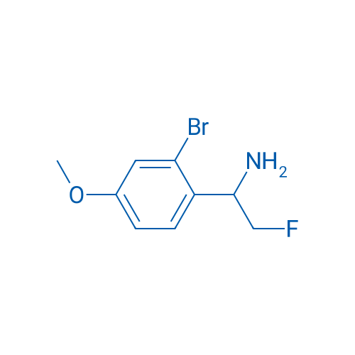 1-(2-Bromo-4-methoxyphenyl)-2-fluoroethan-1-amine 1g