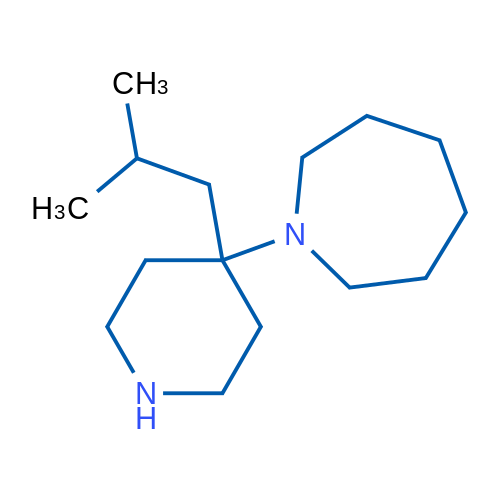 1-[4-(2-Methylpropyl)piperidin-4-yl]azepane 1g
