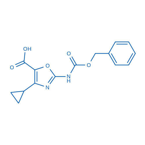 2-{[(benzyloxy)carbonyl]amino}-4-cyclopropyl-1,3-oxazole-5-carboxylic acid 1g