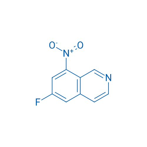 6-Fluoro-8-nitroisoquinoline 1g