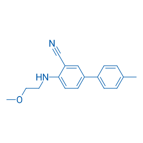 2-[(2-Methoxyethyl)amino]-5-(4-methylphenyl)benzonitrile 5g