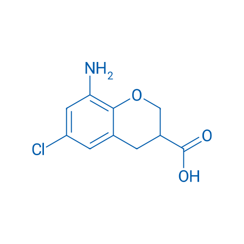 8-Amino-6-chloro-3,4-dihydro-2H-1-benzopyran-3-carboxylic acid 1g