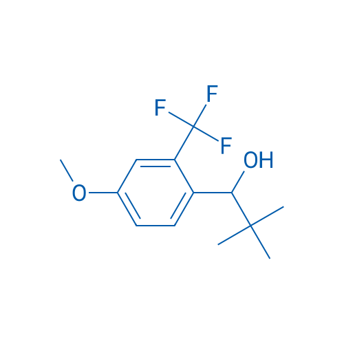 1-[4-Methoxy-2-(trifluoromethyl)phenyl]-2,2-dimethylpropan-1-ol 1g
