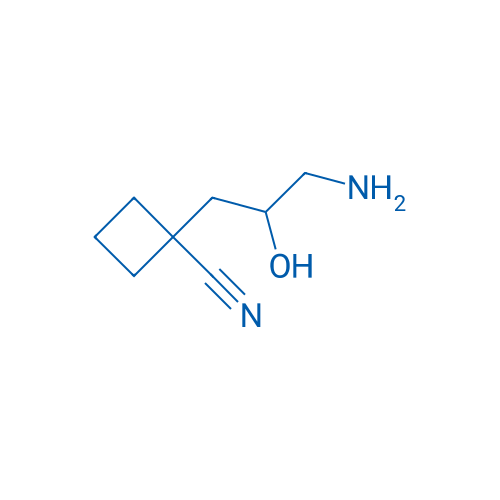 1-(3-Amino-2-hydroxypropyl)cyclobutane-1-carbonitrile 1g