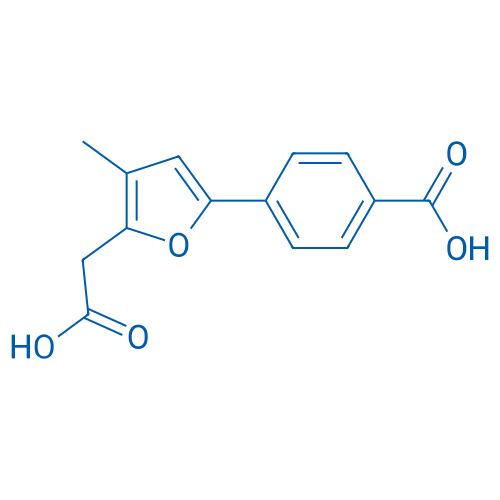 4-[5-(Carboxymethyl)-4-methylfuran-2-yl]benzoic acid 1g