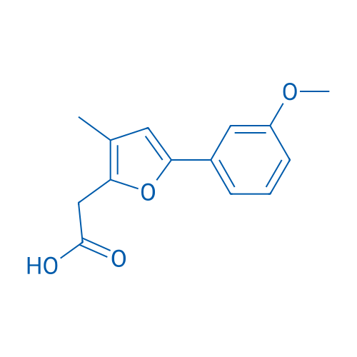 2-[5-(3-Methoxyphenyl)-3-methylfuran-2-yl]acetic acid 1g