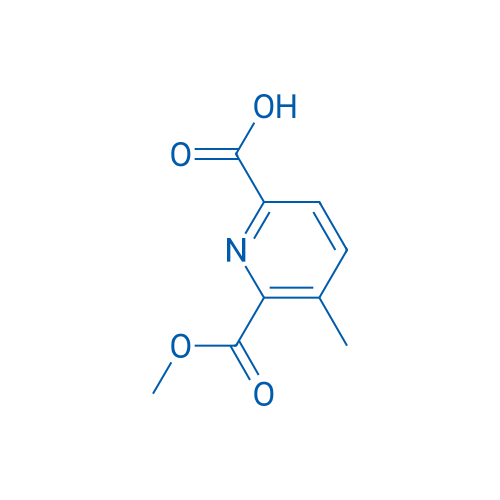 6-(Methoxycarbonyl)-5-methylpyridine-2-carboxylic acid 1g