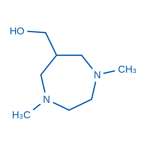 (1,4-Dimethyl-1,4-diazepan-6-yl)methanol 100mg