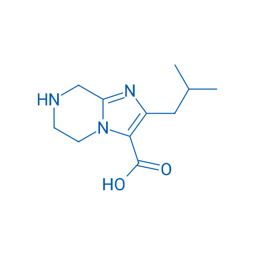2-(2-Methylpropyl)-5H,6H,7H,8H-imidazo[1,2-a]pyrazine-3-carboxylic acid 1g