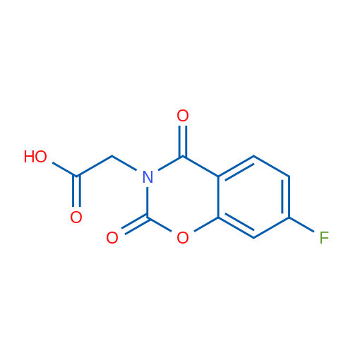 2-(7-Fluoro-2,4-dioxo-3,4-dihydro-2H-1,3-benzoxazin-3-yl)acetic acid 1g