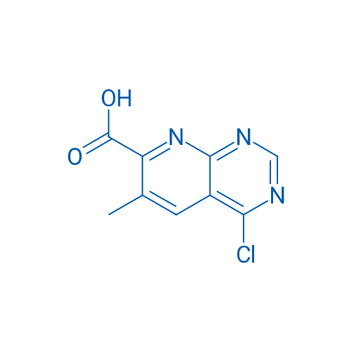 4-Chloro-6-methylpyrido[2,3-d]pyrimidine-7-carboxylic acid 5g