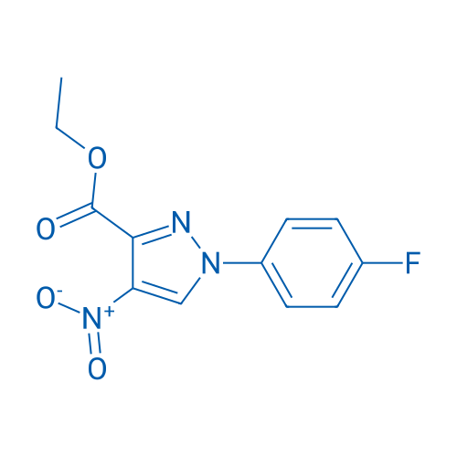 Ethyl 1-(4-fluorophenyl)-4-nitro-1H-pyrazole-3-carboxylate 1g